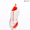 PUMA Ultra 5 Match FG/AG Jr children's football boots puma white/puma black/glowing red 9