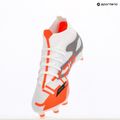 Men's football boots PUMA Ultra 5 Match+ FG/AG puma white/puma black/glowing red 9