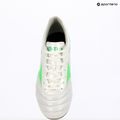 Men's football boots Mizuno Morelia II Elite Md white/neon green/galaxy silver 10