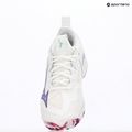 Mizuno Wave Momentum 3 volleyball shoes white/violet indigo/camellia rose 9