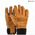 Level Shaman brown ski glove 9
