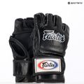 Fairtex "Open Thumb Loop" MMA Gloves black 8