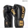 Fairtex Glory Competition Lace Velcro boxing gloves black 8