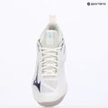 Mizuno Wave Dimension volleyball shoes white/violet indigo/camellia rose 9
