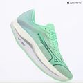 Men's running shoes Mizuno Wave Rebellion Flash 2 neo mint/vintage indigo/hint of mint 9