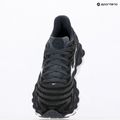 Women's running shoes Mizuno Wave Sky 8 black/white/india ink 9