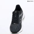 Women's running shoes Mizuno Wave Inspire 21 black/silver/metallic gray 9