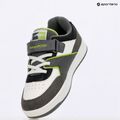 KangaROOS K-CP Bounder EV steel grey/neon green children's shoes 9