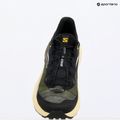 Salomon Genesis black/sulphur spring/orchid petal women's running shoes 11