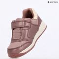 Geox Rishon dark pink/old white children's shoes 9
