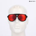 SCOTT Cervina black/red chrome sunglasses 8