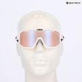 Bliz Fusion Nano Optics Nordic Light matt white/ coral/ orange w blue multi sunglasses 7