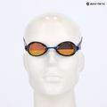 SWANS Ignition-M smoke/ ruby mirror swimming goggles 8