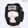Boxing helmet WINDY Genuine Leather black 6