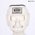 Boxing helmet WINDY Genuine Leather white 6