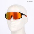 Tifosi Stash Clarion black/orange fade/orange/ac red/clear sunglasses 8