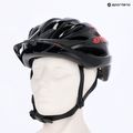 Giro Raze matte black vermillion children's bike helmet 11