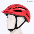 Giro Register II matte bright red/white children's bicycle helmet 13