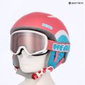 HEAD Children's Ski Helmet Maja Set + Goggles Jr pink/blue/silver red 9