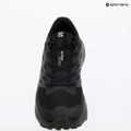 Salomon Alphaglide women's running shoes black/asphalt/black 9