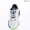 Men's tennis shoes Mizuno Wave Enforce Court AC white/ vintage indigo/ neo mint 9