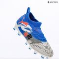 PUMA Future 8 Match Forever FG/AG Jr children's football boots white/ultra blue/feather gray/puma black/glowing red 9