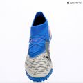 Men's football shoes PUMA Future 8 Match Forever TT white/ultra blue/feather gray/puma black/glowing red 9