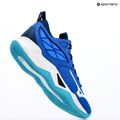 Women's volleyball shoes Mizuno Wave Dimension Mid mugen blue/white/estate blue 11