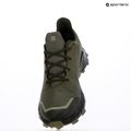 Men's running shoes Salomon Alphacross 5 GTX olive night/black 11