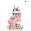 Children's inline skates ATTABO Flashled adjustable pink 20