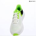 Men's running shoes Under Armour Charged Rogue 5 white/black/hyper green 9