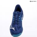 Men's tennis shoes Mizuno Wave Exceed Light 2 CC bellwether blue/ white/ fjord blue 9