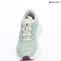 Women's running shoes Salomon Aero Glide 3 bay/white/wilowherb 11
