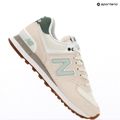 Women's shoes New Balance 574's V2 sea salt WL574CGR 9