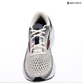 Men's running shoes Brooks Ghost 16 white/peacoat/orange 10