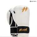 HOOK FIGHTING Ready to Fight leather boxing gloves white 8