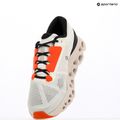 Men's On Running Cloudstratus 3 white/sand running shoes 8