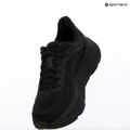 Men's running shoes HOKA Bondi 9 black/black 10