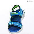 SKECHERS Mega Splash children's sandals black/blue/lime 9