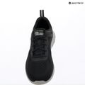 SKECHERS Track Broader men's shoes black/charcoal 7