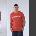 Men's tennis shirt HEAD Club Original red 4