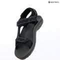 Jack Wolfskin men's sandals Wave Breaker black midnight blue 9