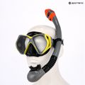 AQUASTIC Shoal snorkelling set mask + snorkel grey 12