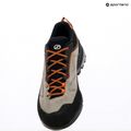 Men's SCARPA Rapid XT approach shoe taupe/rust orange 12