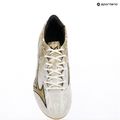 Men's football boots Mizuno Alpha Japan AG white/ge gold/black 9