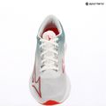 Women's running shoes Mizuno Wave Rebellion Sonic 2 river white/cayenne/gray mist 9