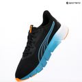 PUMA FlexFocus Lite Modern puma black/heat fire running shoes 9