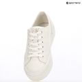 Calvin Klein women's trainers YW0YW01763 Vulc Flatform Low Cv MG triple bright white 9