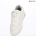 Calvin Klein women's shoes YW0YW01765 Basket Cupsole Low Mg bright white/silver 9