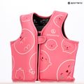 AQUASTIC Junior children's buoyancy waistcoat pink 12